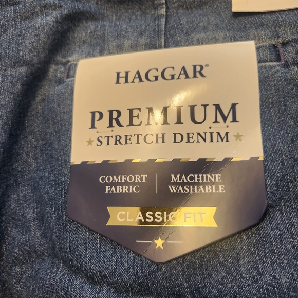 Haggar Premium Womens Stretch Denim 42w×29l - Picture 2 of 6